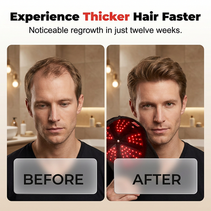 🔥HOT SALE 49% OFF🔥Red light hair growth CAP — Regrow Thicker Hair in 90 Days